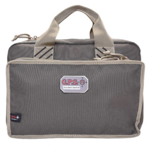 Quad Pistol Range Bag W/mag Storage & Dump Cups