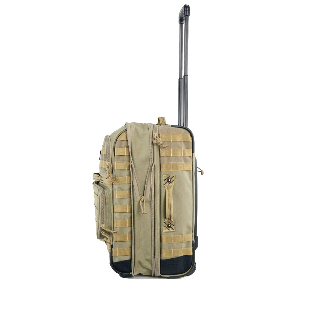 tactical luggage with wheels