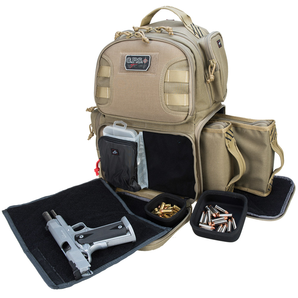 Coyote Brown Explorer Tactical Range Backpack Gun Pistol Survival Emergency  Kit