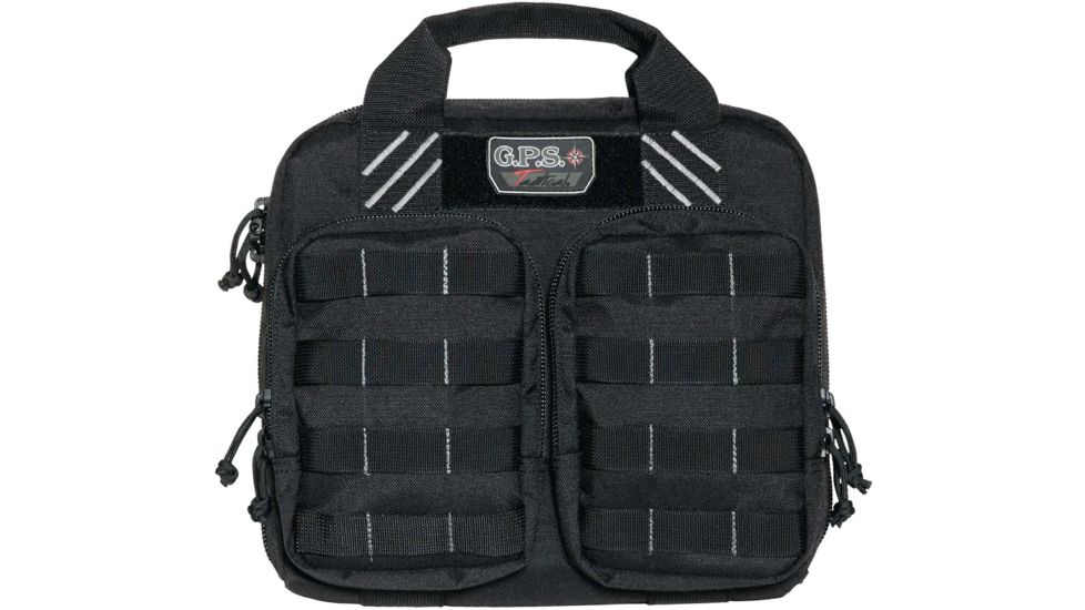 Tactical Double + 2 Pistol Cases GPS Bags